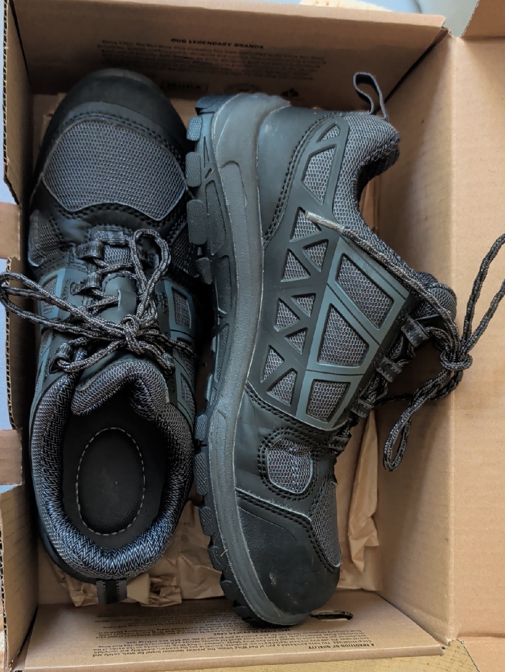 Men's Black Safety Shoes